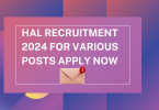 HAL Recruitment 2024 for Various Posts Apply Now