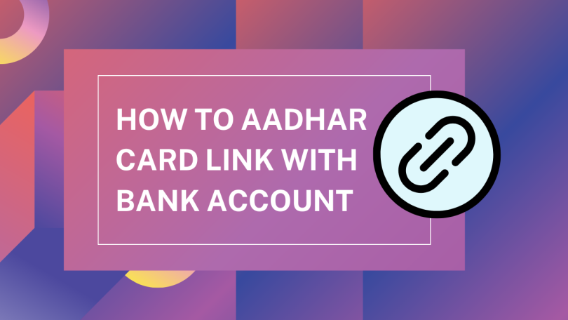 how to aadhar card link with bank account