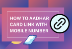 how to aadhar card link with mobile number