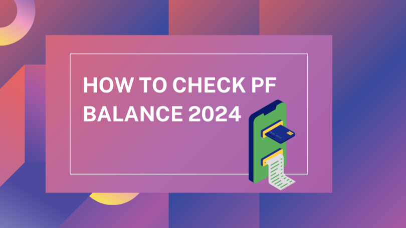how to check pf balance 2024